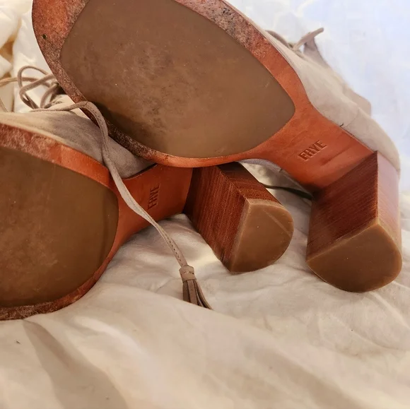 Frye Gabby ghillie lace up suede booties - Picture 7 of 8